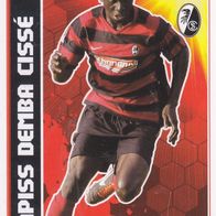 SC Freiburg Topps Sammelbild 2011 Papiss Demba Cisse Bildnummer 107