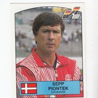 Panini Fussball Euro 1988 Sepp Piontek Danmark Bild Nr 105