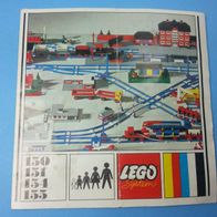 Katalog Bauanleitung Lego System Eisenbahn Nr 150