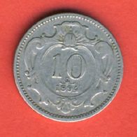 Österreich 10 Heller 1894