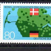 Bund BRD 1985, Mi. Nr. 1241, Bonn-Kopenhagen-Erklärung, postfrisch #17203