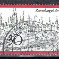 Bund 1969 Mi. 603 Rothenburg ob der Tauber gestempelt (6899)