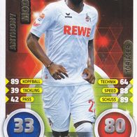 1. FC Köln Topps Match Attax Trading Card 2016 Anthony Modeste Nr.197