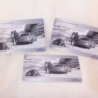 3 Vredestein - Snowtrack 5 Werbe Kunststoff-Karten / Bilder / Untersetzer