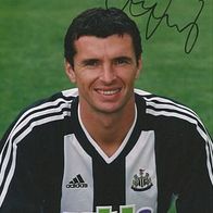 REPRO - Gary Speed Foto Leeds United - KEIN Originalautogramm