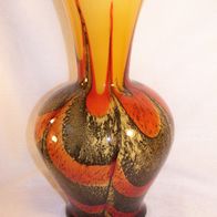 Opaline Florence - Murano Glas Vase, Design Carlo Moretti 70er Jahre