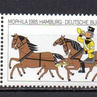 Bund BRD 1985, Mi. Nr. 1255, Mophila Hamburg, postfrisch #17280