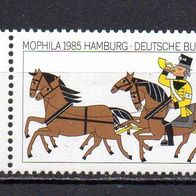 Bund BRD 1985, Mi. Nr. 1255, Mophila Hamburg, postfrisch #17281