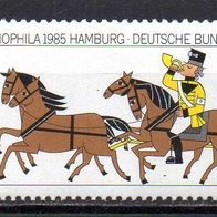 Bund BRD 1985, Mi. Nr. 1255, Mophila Hamburg, postfrisch #17282