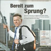 Cortal Consors Magazin Nr. 2/2014 Titel: Bereit zum Sprung ?