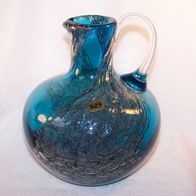 Zwiesel Glas Henkel-Vase, Serie Florida, Design - Heinrich Löffelhardt, 70er Jahre