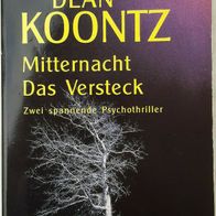 Mitternacht / Das Versteck" von Dean Koontz / Horror / SEHR SELTEN / 2x ungekürzt