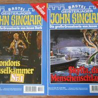 2 x Geisterjäger John Sinclair - Band 433 & 434 ! Sehr Gut ! 3. Auflage / Horror