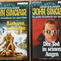2 x Geisterjäger John Sinclair 1. Auflage - Band 565 & 567 ! Gut erhalten! Horror