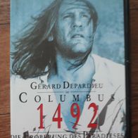 1492" Original VHS-Video- gut erhalten / Ridley Scott / Abenteuer/ Ger. Depardieu
