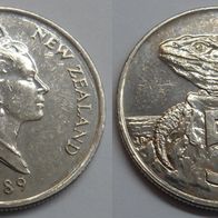 Neuseeland 5 Cents 1989 ## R