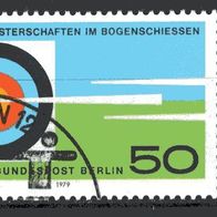 Berlin 1979 Weltmeisterschaften im Bogenschießen, Berlin MiNr. 599 ESST