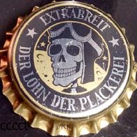 Extrabreit Holsten Brauerei Bier Kronkorken 2012 neu unbenutzt mit Totenkopf Schädel