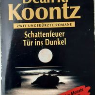 Schattenfeuer / Tür ins Dunkel" von Dean Koontz 2xHorror ungekürzt / Heyne `92