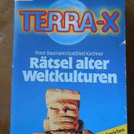 Terra-X-Rätsel alter Weltkulturen" Buch v. Baumann/ Kirchner / Top !