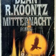 Mitternacht" von Dean Koontz / Horror-Thriller -TB- Roman aus 1992 -akzeptabel