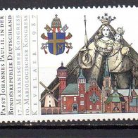 Bund BRD 1987, Mi. Nr. 1320, Pabst Johannes Paul II, postfrisch #17448