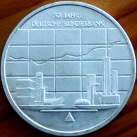 10 Euro Silber 2007 Bundesbank stgl. Randschrift Typ A oder B