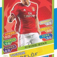 Benfica Lissabon Topps Trading Card Champions League 2016 Victor Lindelöf BEN 7