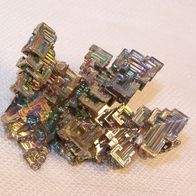 Natürlicher Titan / Wismut Regenbogen Kristall-Metall / Metallstufe, 80g