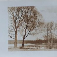 antiquarische Fotopostkarte von 1917 oder 1918 ? Motiv: Landschaft ! / Deut. Reich