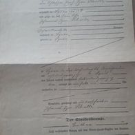 uralte Sterbeurkunde / Dokument aus Plauen/ Syrau im Vogtland / Sachsen aus 1927 ! !