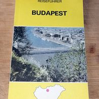 Budapest, antiquarischer Stadtatlas mit Reiseführer, in Deutsch, um 1987