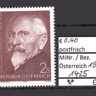Österreich 1973 50. Todestag von Ferdinand Hanusch MiNr. 1425 postfrisch