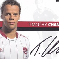 1. FC Nürnberg Autogrammkarte 2012 Timothy Chandler