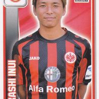 Eintracht Frankfurt Topps Sammelbild 2013 Takashi Inui Bildnummer 89