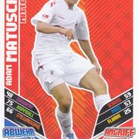 1. FC Köln Topps Match Attax Trading Card 2011 Adam Matuschyk Nr.171