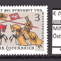 Österreich 1978 700. Jahrestag der Schlacht bei Dürnkrut MiNr. 1680 postfrisch