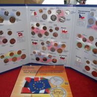 2004 Die national. Kursmünzen d. EU(RO)-Beitrittsländer