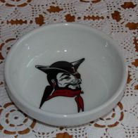 Rosenthal-Porzellan-Schälchen mit Piraten-Motiv Jamaica-Inn Rum