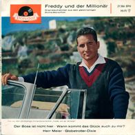 7"FREDDY · Freddy und der Millionär (ST EP RAR 1961)