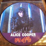 Alice Cooper - 12" Bed of nails - ´89 UK Promo Picture Disc - MINT !