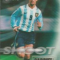 3 D futera Card - Batistuta - Argentinien