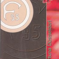 Fortuna Düsseldorf Panini ran Sat1 Trading Card 1996 Vereinslogo Nr.195