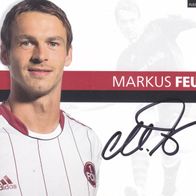 1. FC Nürnberg Autogrammkarte 2012 Markus Feulner