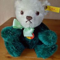 STEIFF "DOLLY" Teddybär grün ca. 15 cm