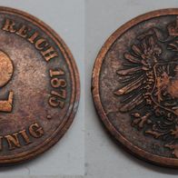 2 Pfennig 1875 (J) ## D5-2C