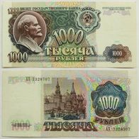 Russland 1000 Rubel 1991 / Pick.246a