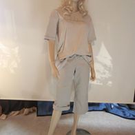 H&M 7/8 Damen Stretch Jeans Größe 42 beige