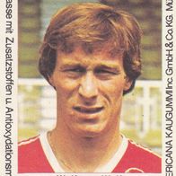 1. FC Kaiserslautern Americana Sammelbild 1980 Wolfgang Wolf Bildnummer 63