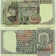 Italien 10000 Lire 1982 / Pick.106b - Kassenfrisch / Unc